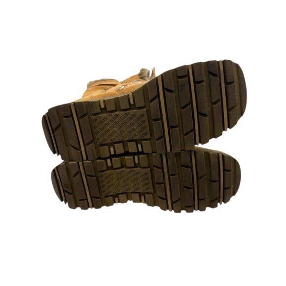 Skechers Boots Womens Grand Jams Unlimited Sand Suede Faux Fur Boho HTF Design 8 - Picture 7 of 10